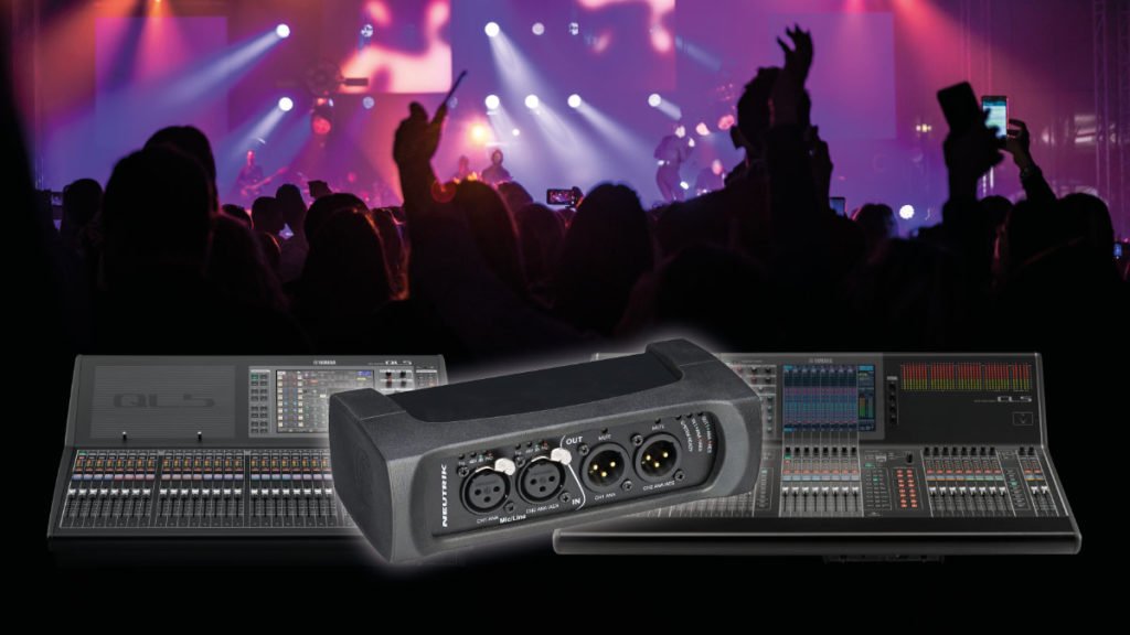 Yamaha CL QL Serie Integriert Das NA2 IO DPRO Interface EventElevator