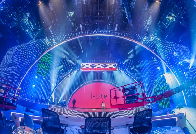 Das Supertalent – Licht, Ton und Video einer TV-Show