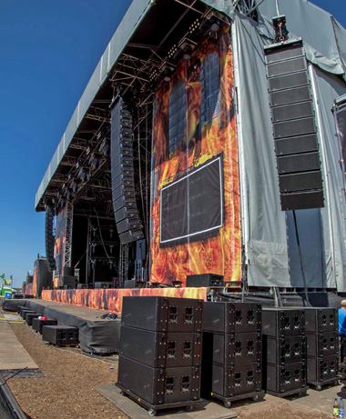 Auf der Firestage hatte das neue LEO von Meyer Sound seine Festivalpremiere in Deutschland
