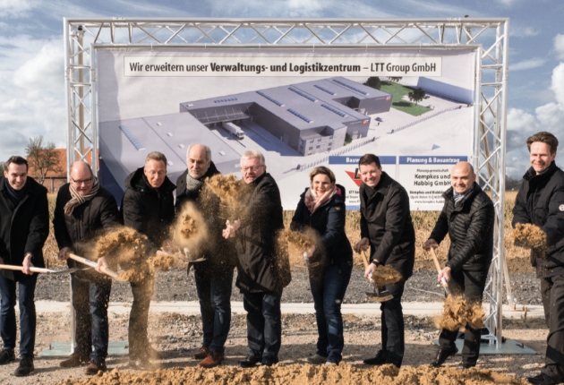 Expansionskurs: Die LTT Group erweitert Verwaltungs- und Logistikzentrum
