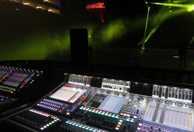 Matt Butcher boostet mit DiGiCo-Konsolen die Gorillaz-Tour
