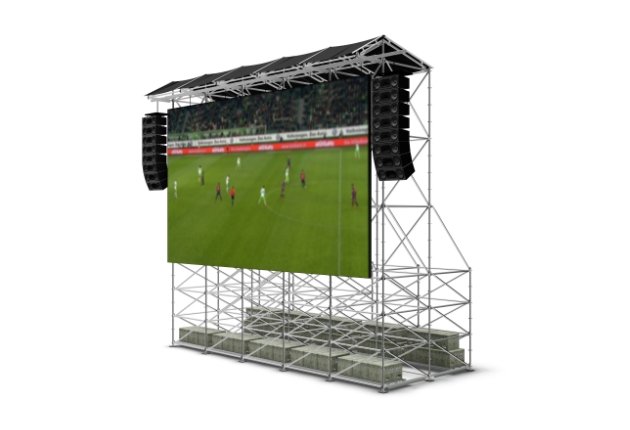 Layher präsentierte Videowand-System auf der Prolight + Sound