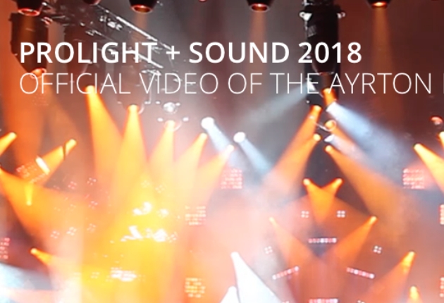 Prolight & Sound 2018: Die Lichtshow von Ayrton am Stand von Visionstage
