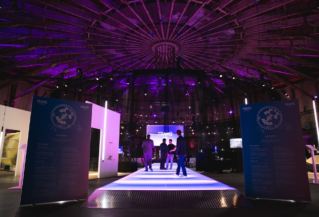 Multimedia-Boden ASB LumiFlex als Mietlösung auf der Anuga FoodTec