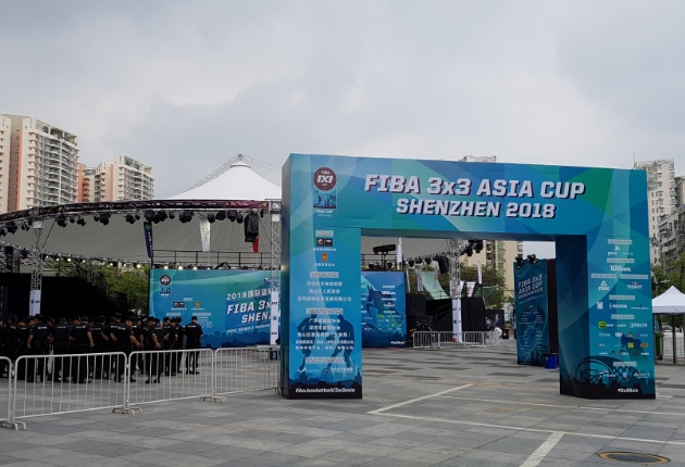 Magic Sky überdacht den 3×3 Asia Cup 2018 in Shenzhen/China