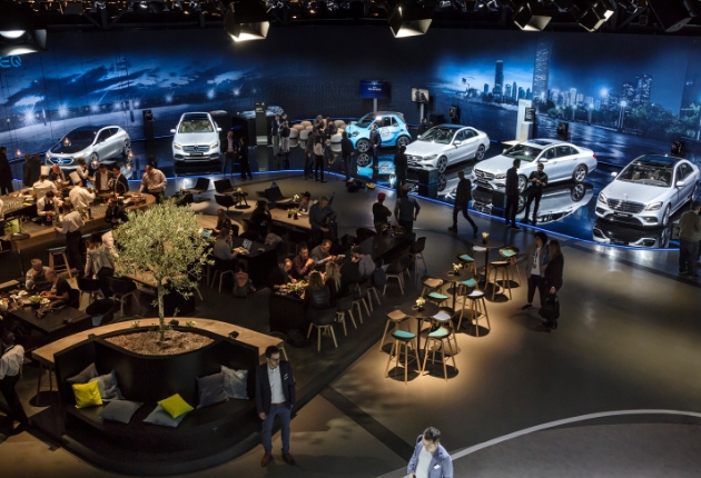 Das Planungsbüro rgb setzt beim Autosalon Genf auf Beleuchtungs-Systeme von ETC
