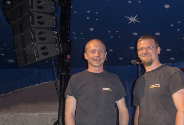 rk light & sound investiert in ein neues L-Acoustics Kara System