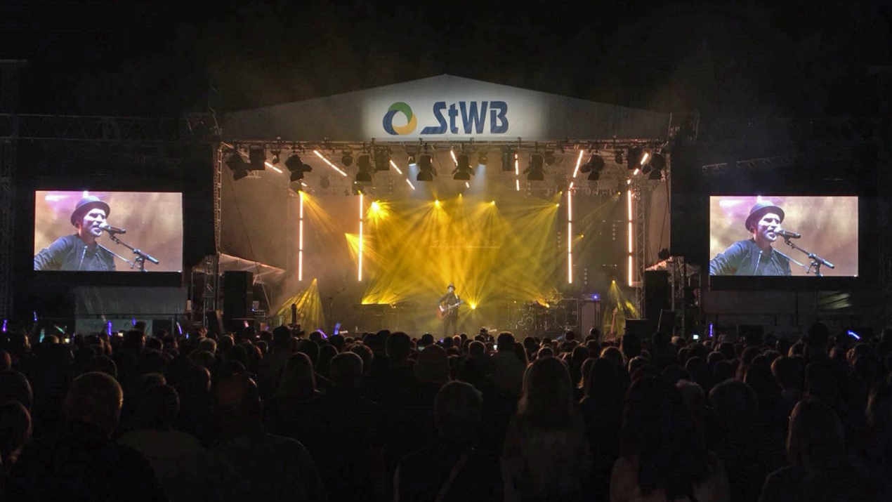 LichtWerk beschallt das Havelfest mit einem Alcons LR18 Pro-Ribbon Line-Array-System