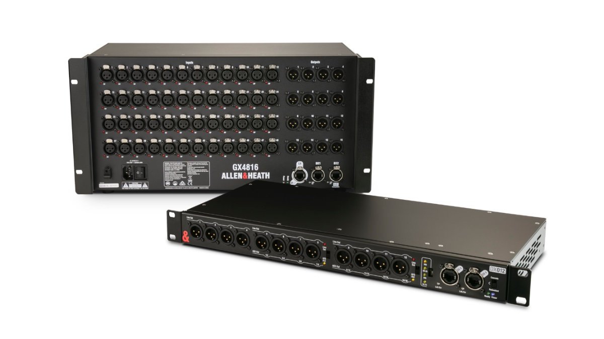 Allen & Heath präsentiert die Remote Audio Expander GX4816 und DX012 EventElevator