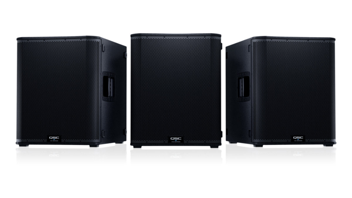 QSC präsentiert den aktiven Subwoofer KS118