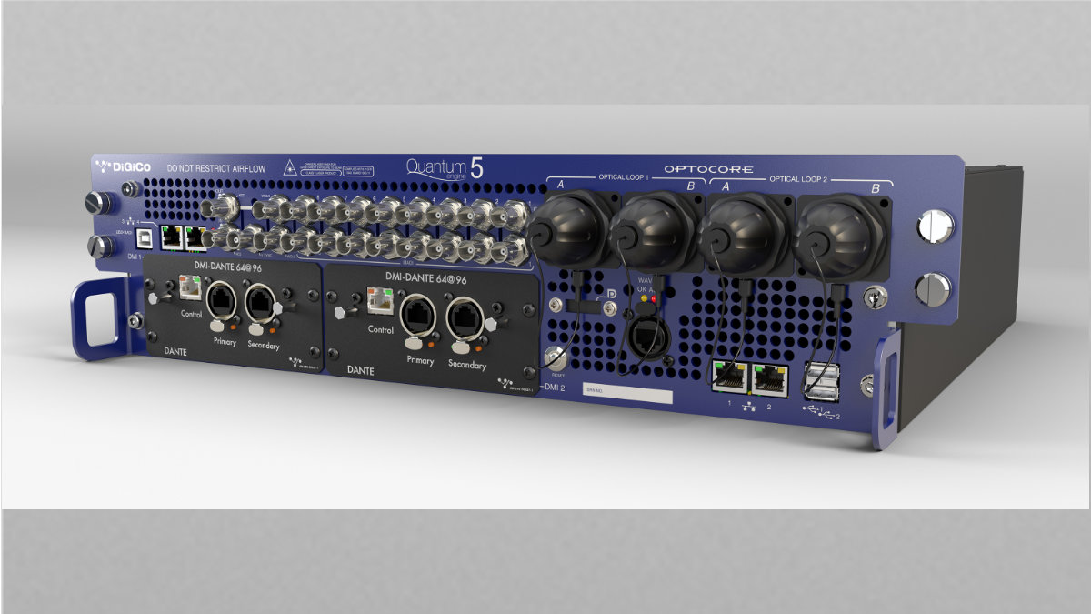 Quantum 5 Engine DiGiCo stellt Quantum 5 vor - EventElevator