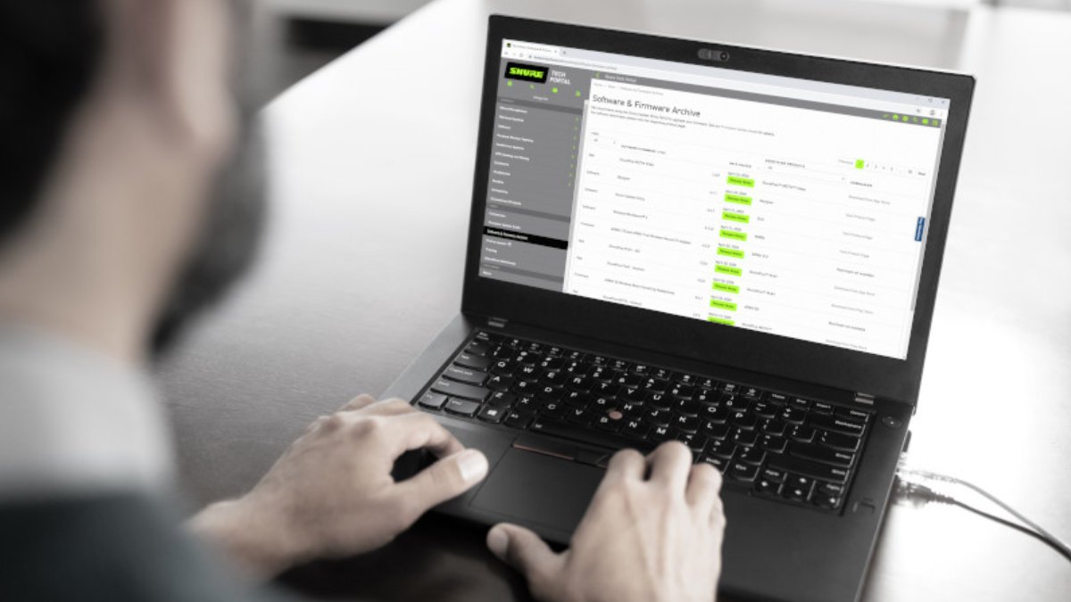 Shure launcht das Tech Portal