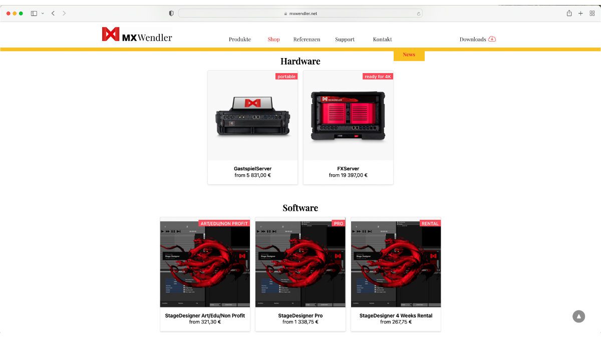 MXWendler launcht neuen Online-Shop