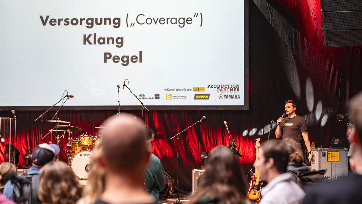 Livemixingworkshop auf der Tonmeistertagung