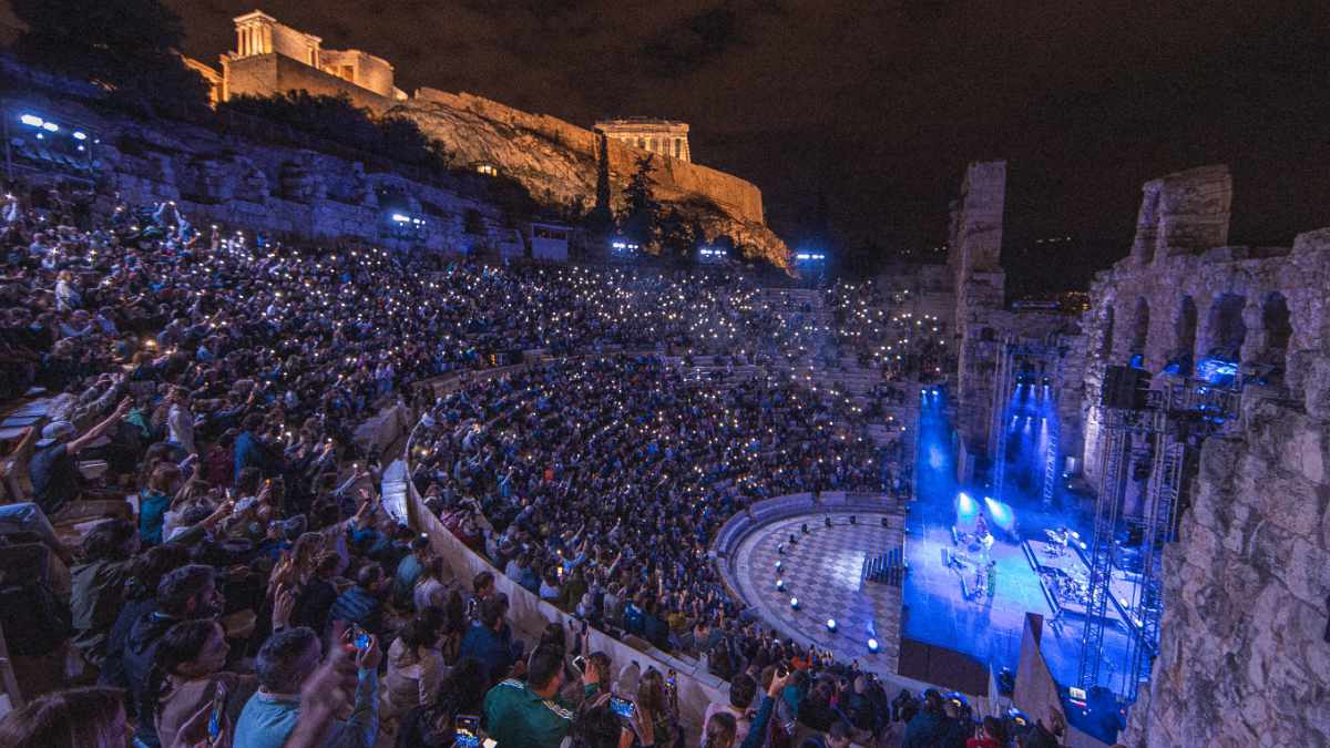 Asaf Avidan setzt im Odeon des Herodes Atticus auf GLP