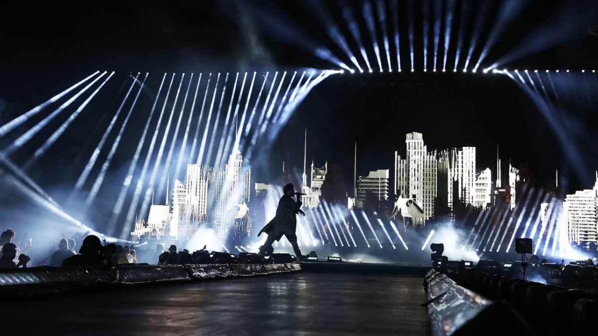 450 ProteusScheinwerfer für The Weeknd EventElevator