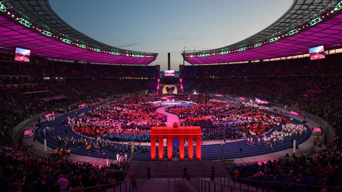 Opening der Special Olympics World Games Berlin mit MA Lighting und ...