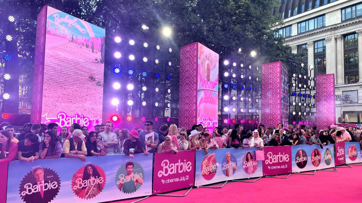 CHAUVET Professional bei der UK-Premiere von Barbie