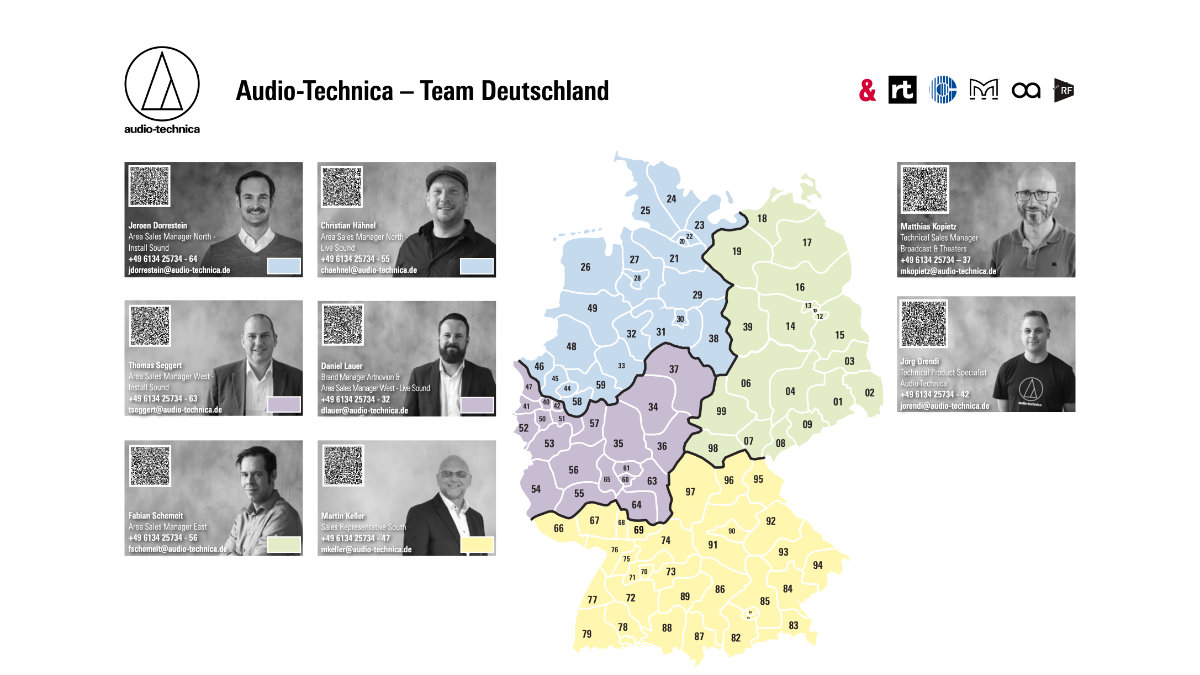 Audio-Technica mit neuer Vertriebsstruktur