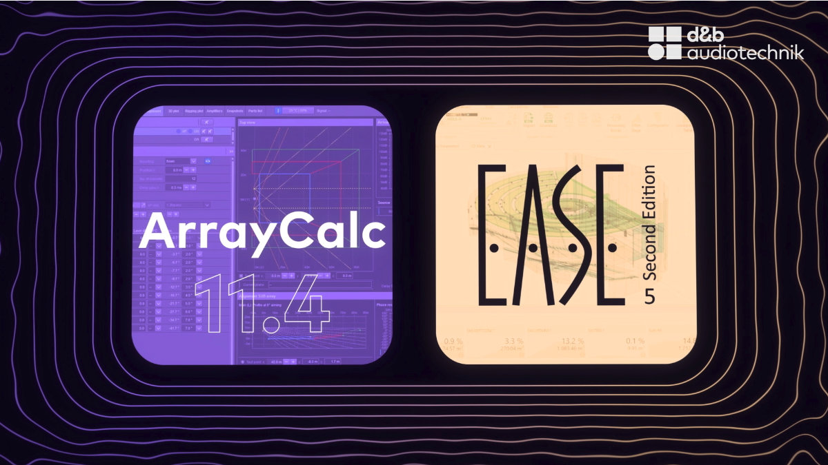 d&b audiotechnik stellt ArrayCalc 11.4 vor