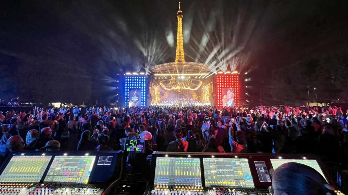 Lawo beim Concert de Paris