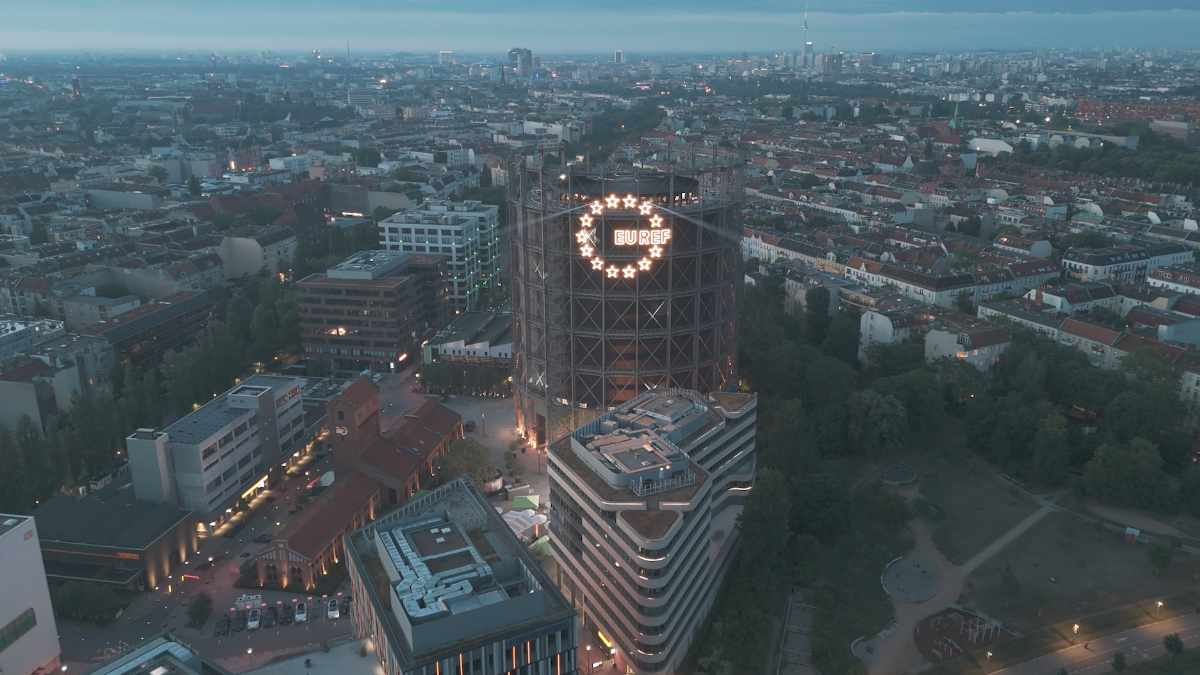 GDS sorgt für Nachhaltigkeit im EUREF-Gasometer