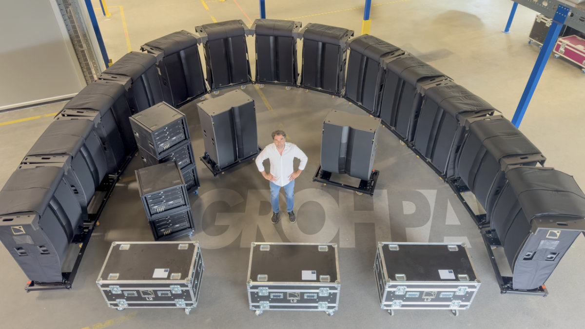 Groh-P.A. Veranstaltungstechnik investiert in L2 und L2D von L-Acoustics