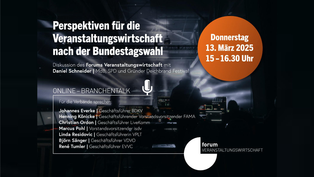 Branchendialog des Forum Veranstaltungswirtschaft