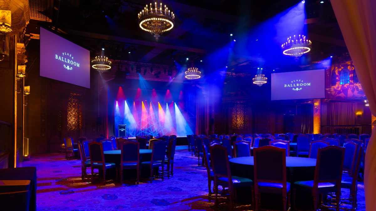 Showtec und Infinity im Plaza Ballroom Melbourne