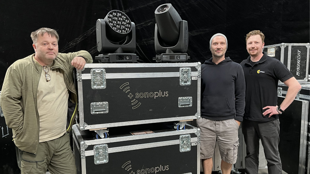 Sonoplus entscheidet sich für Claypaky 