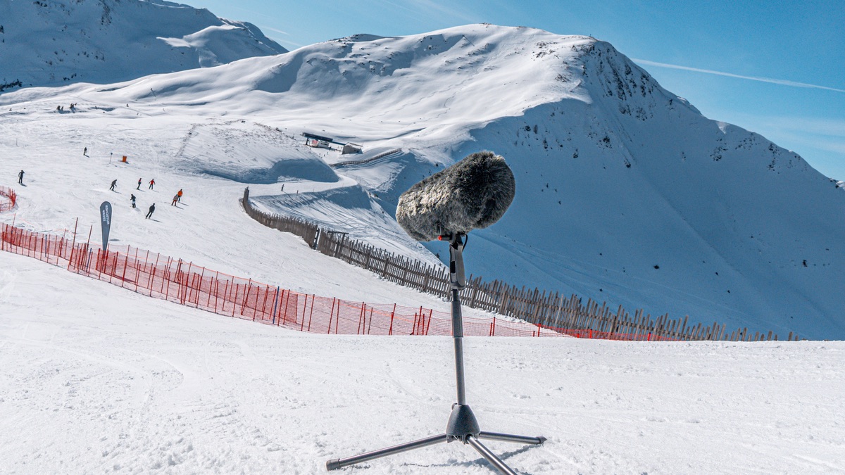 Ambience-Mikrofonierung für die Alpinen Skiweltmeisterschaften