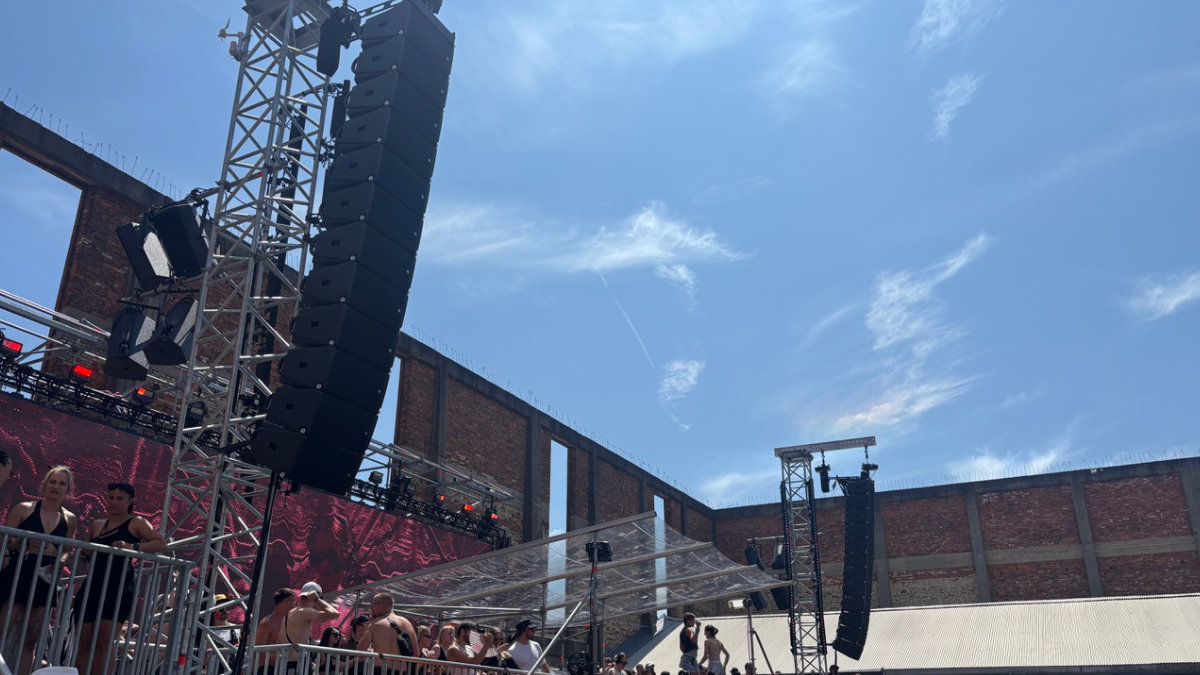 CODA Audio beim Hasardeur Festival