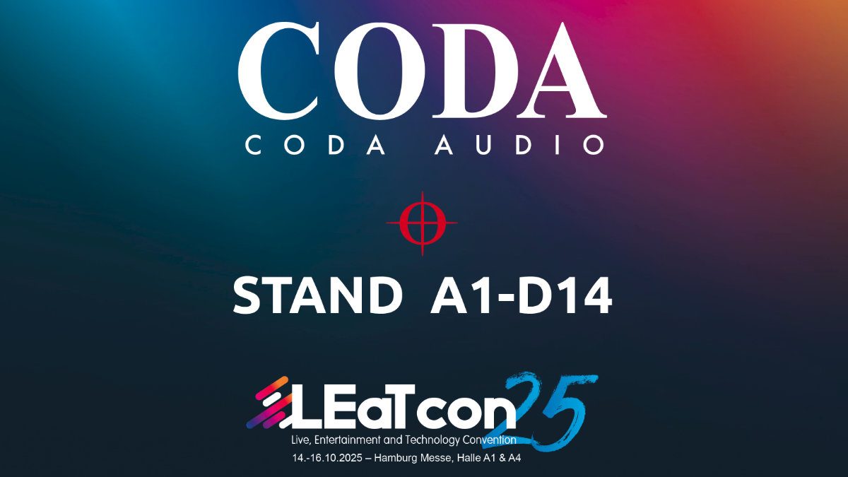 CODA Audio auf der LEaT con 2025