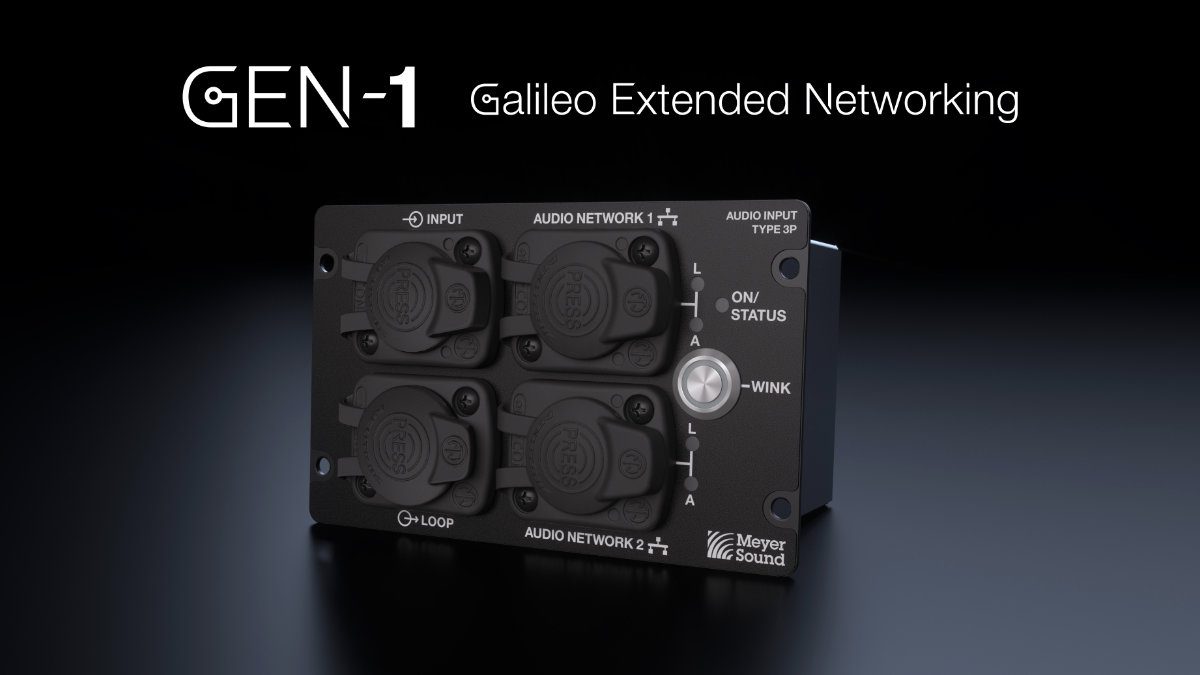Meyer Sound stellt GEN-1 vor