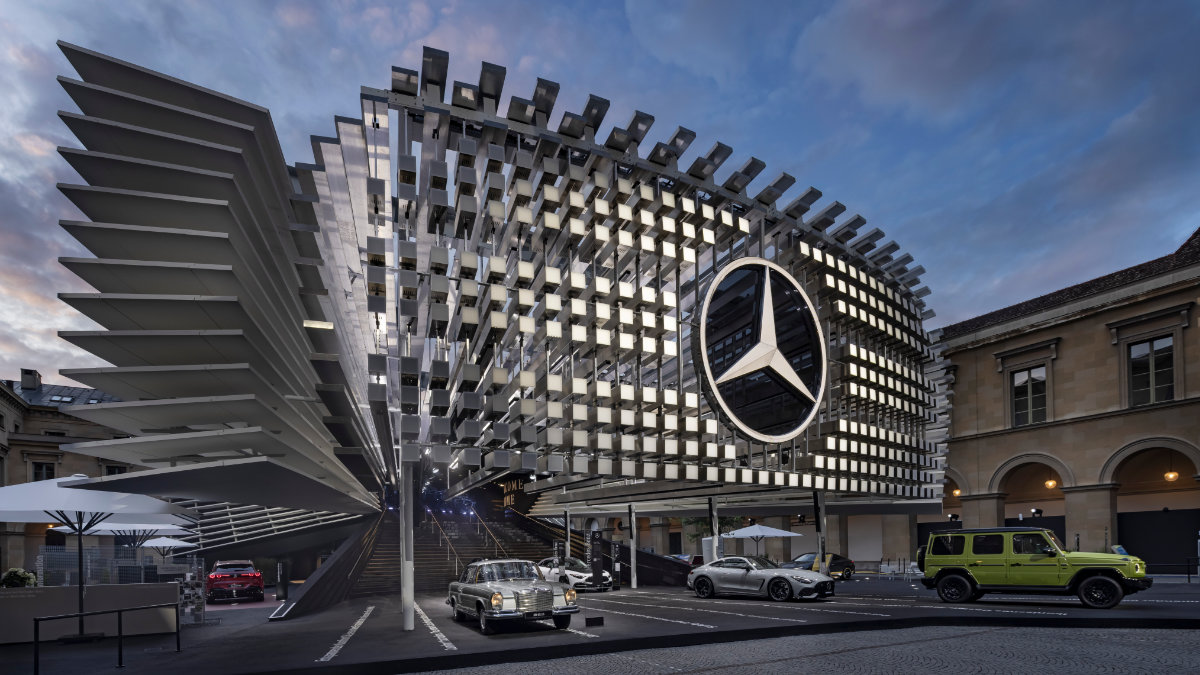 GLP begleitet Mercedes-Benz auf der IAA Mobility 2025 - EventElevator