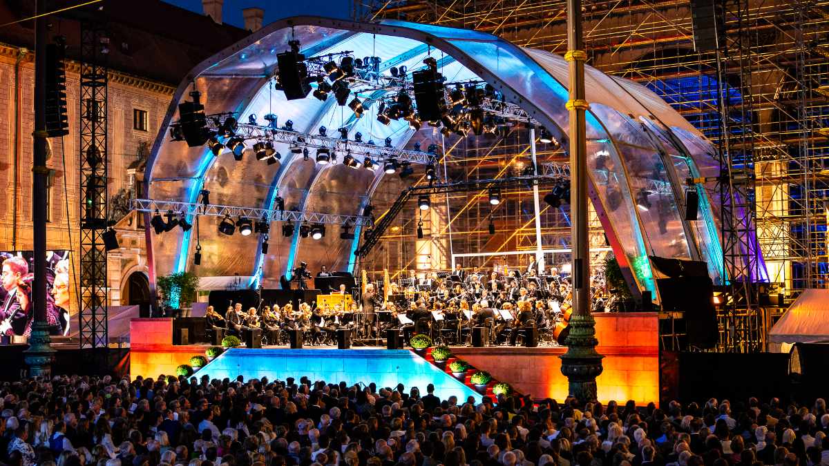 Klassik am Odeonsplatz 2025 setzt auf Martin und MA Lighting