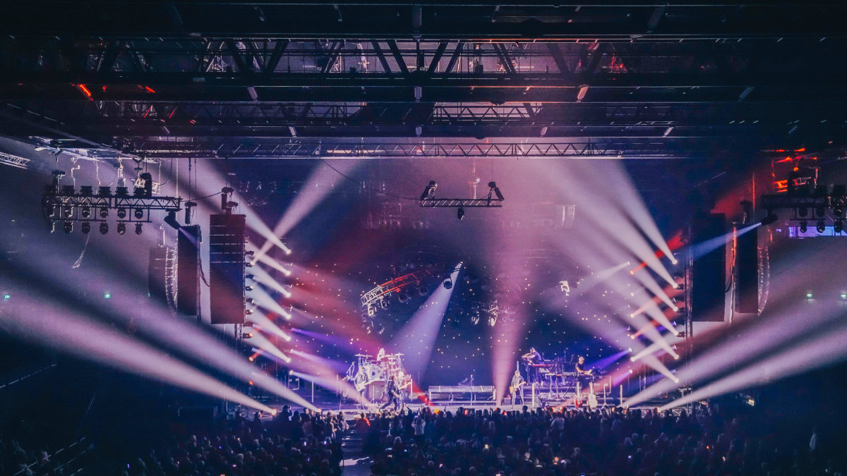 L-Acoustics K-Serie auf David Hallyday Arena Tour