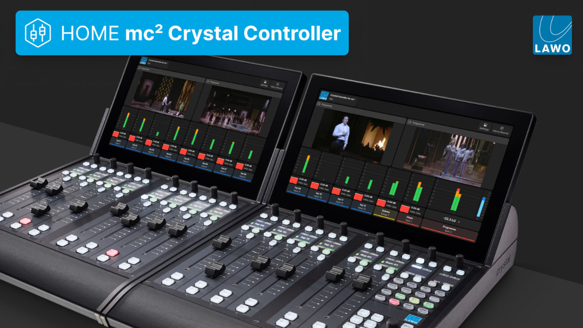 Lawo zeigt IP-Workflows auf der ISE 2026