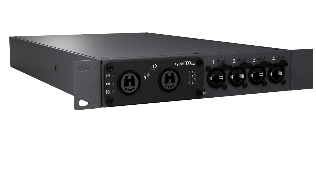 cyberTEQ evo: AVB Milan Switch von TEQSAS