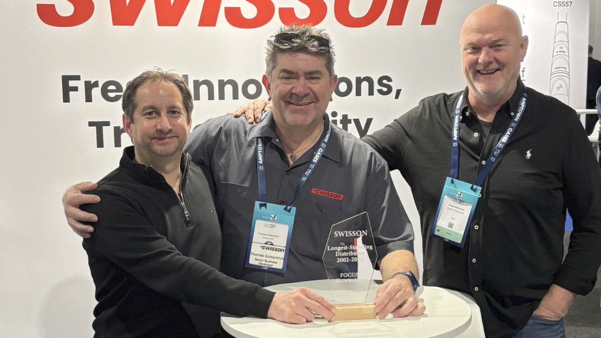 Swisson zeichnet Focon als treuesten Distributor aus
