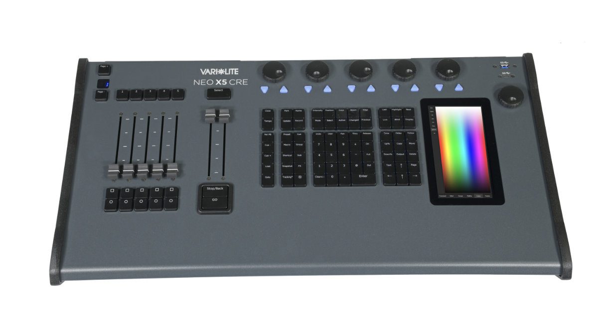 Vari-Lite präsentiert Neo X5 CRE