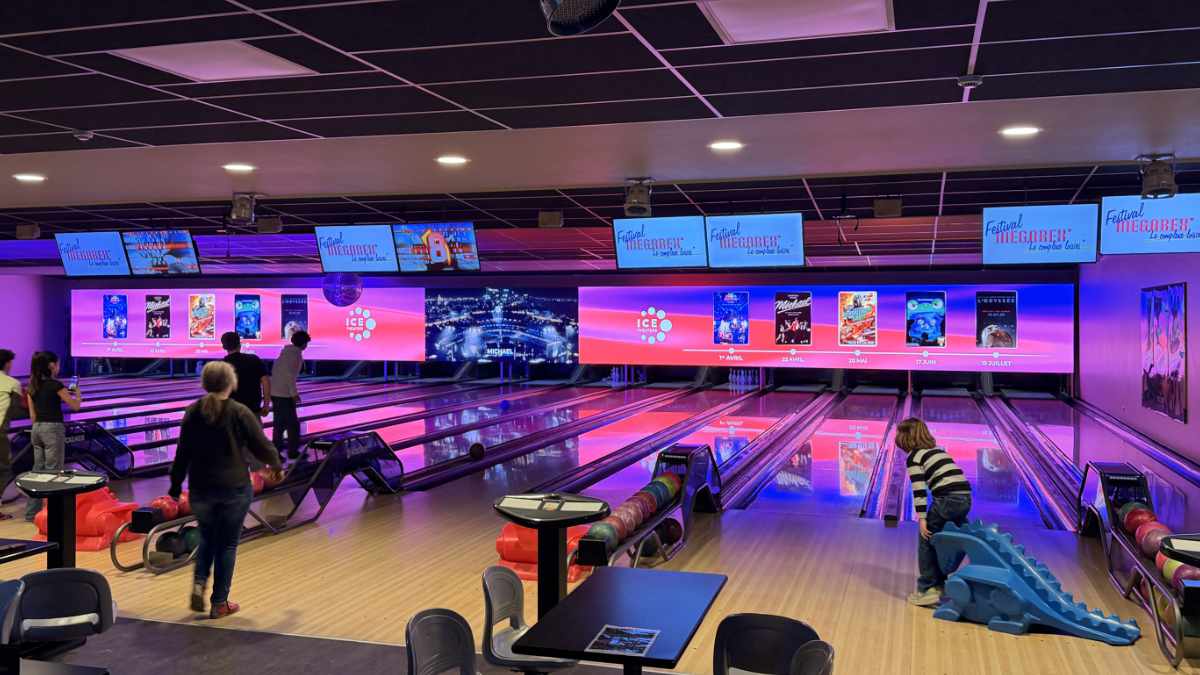 INFiLED modernisiert Bowlingbereich im Mégarex