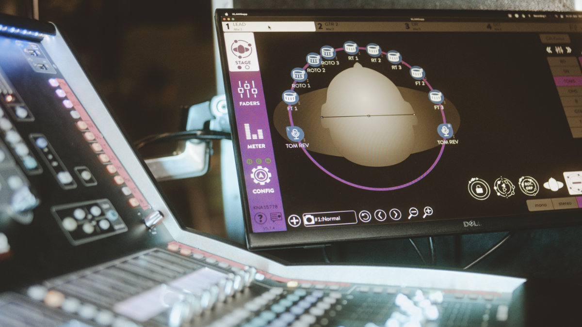 KLANG unterstützt Alissa White-Gluz beim IEM-Mix