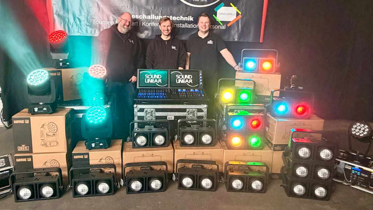 Sound Linear investiert in CHAUVET
