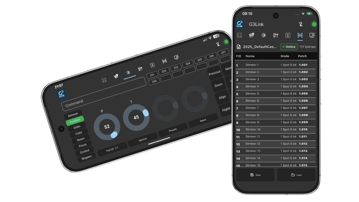 G3Link vereinfacht grandMA3 Remote-Workflows