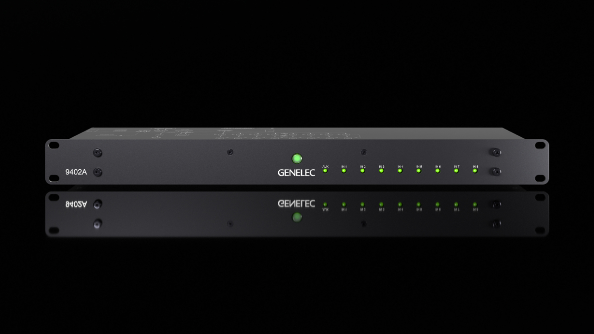 Genelec 9402A bringt Monitoring über Dante