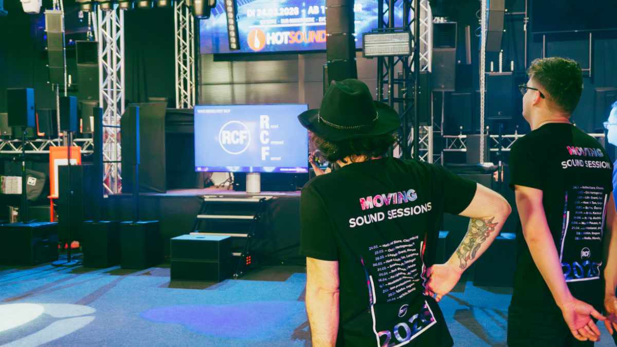 RCF zieht Bilanz der Moving Sound Sessions