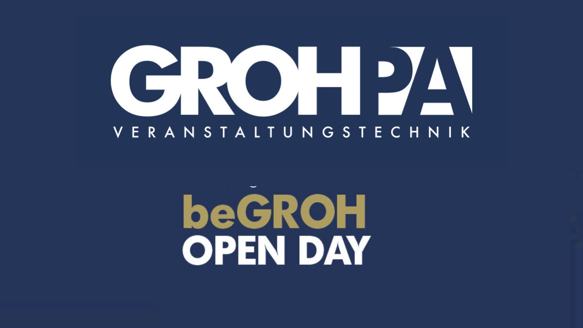 Groh-P.A. lädt zum beGROH Open Day ein