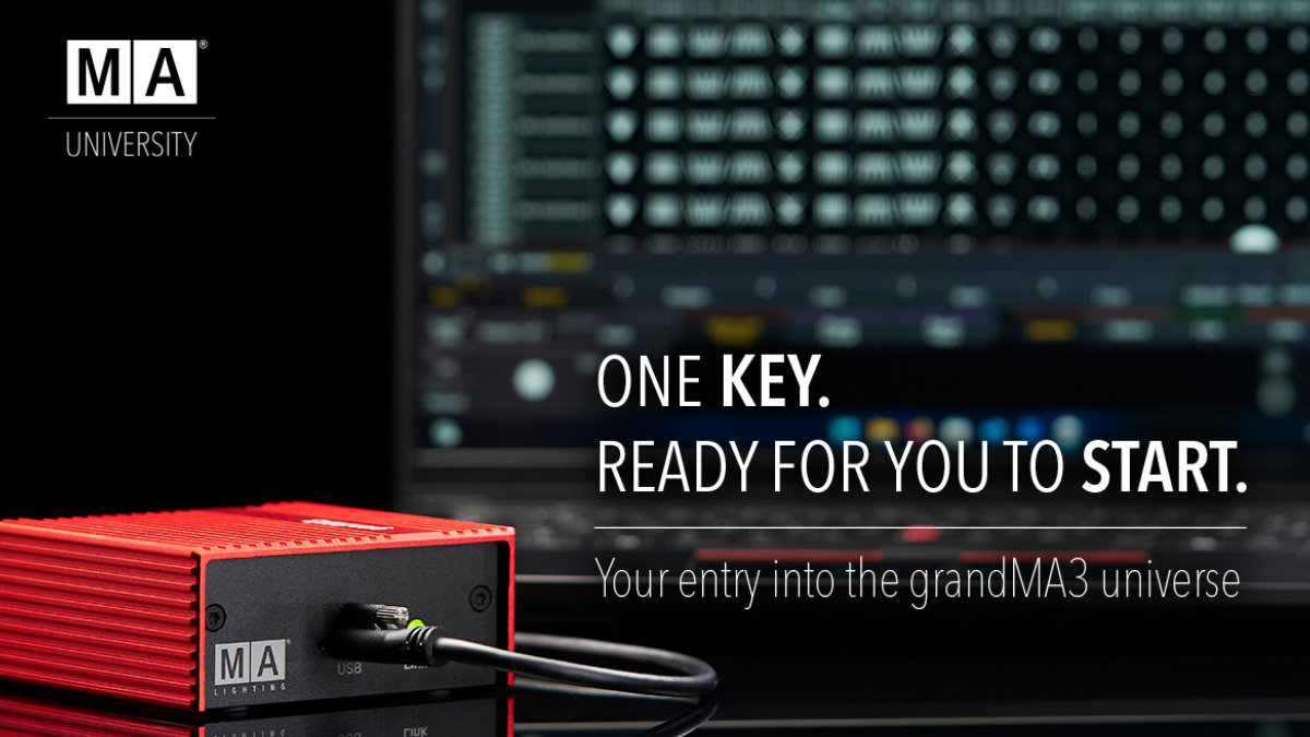 MA Lighting präsentiert grandMA3 DMX-key