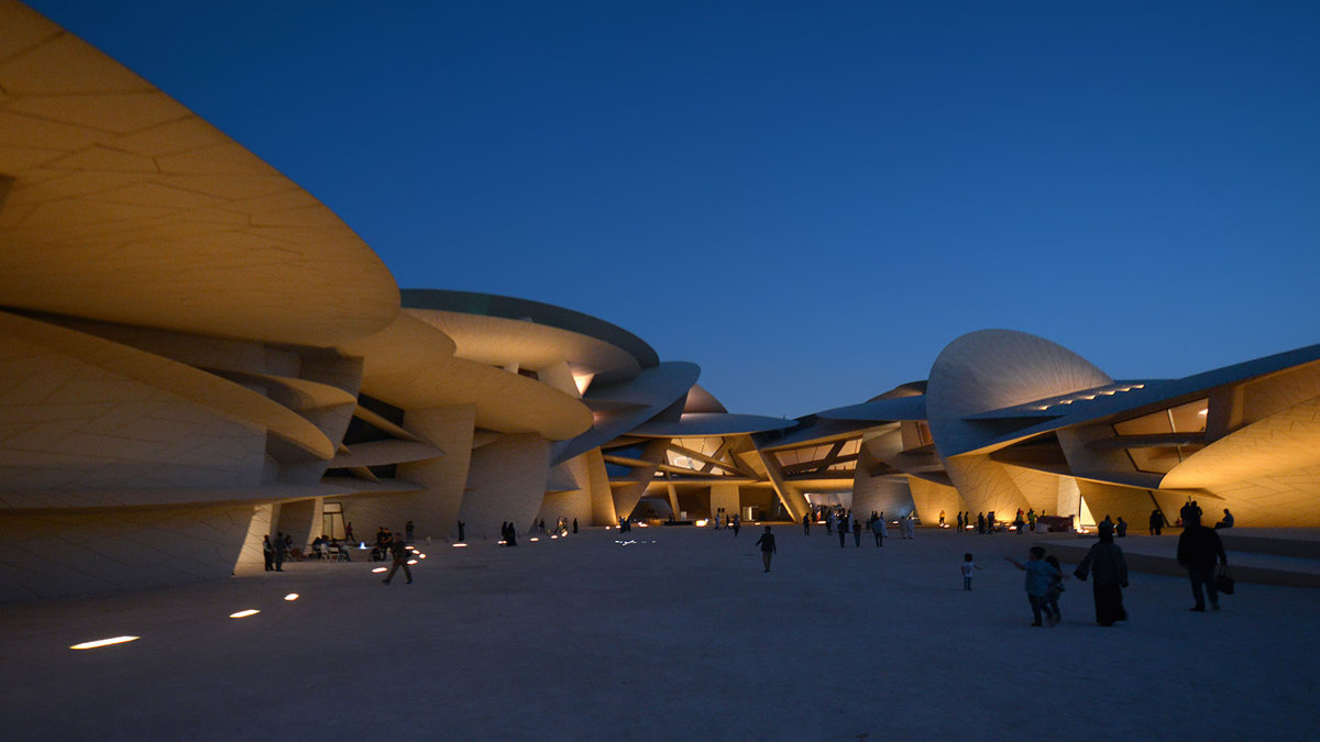 Panasonic und HIVE im National Museum of Qatar